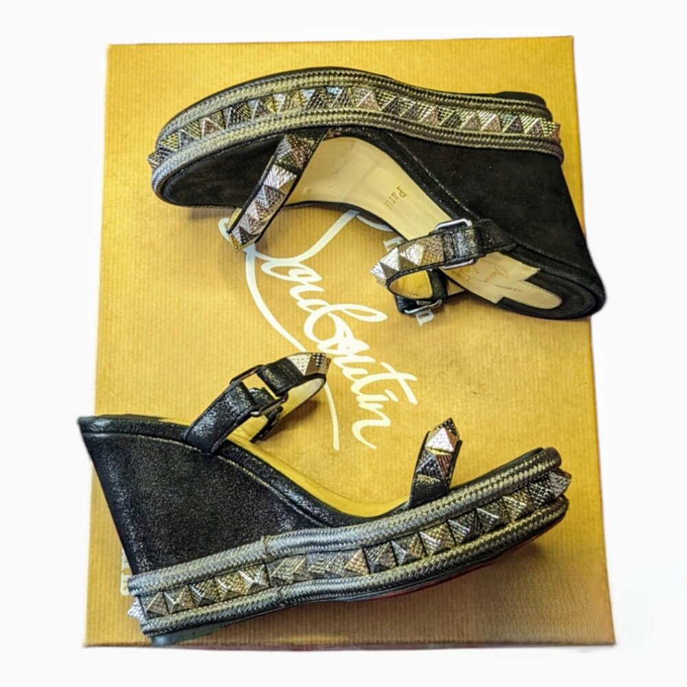 Christian Louboutin: Cataclou 140:  Size 34 - Picture 4 of 8